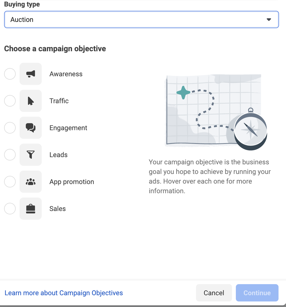 Facebook Ad Objective