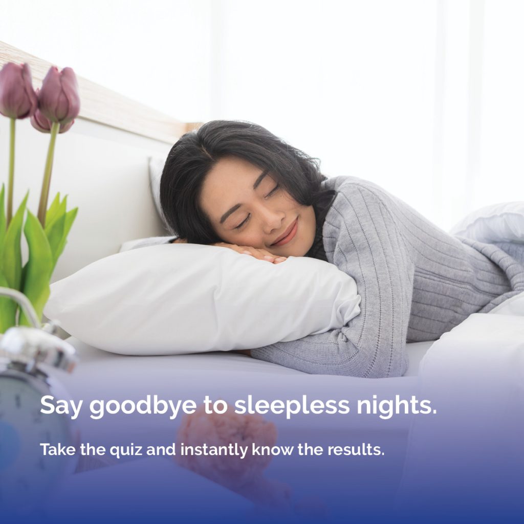 Goodbye to sleepless nights