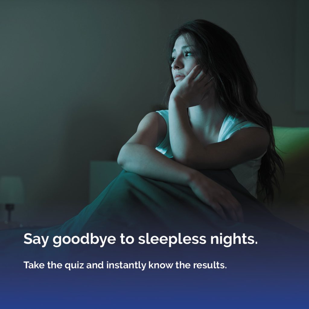 Goodbye to sleepless nights